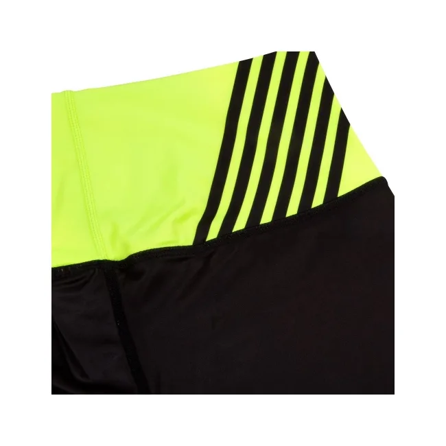 Женские капри Venum Power Leggings Crops Black Yellow