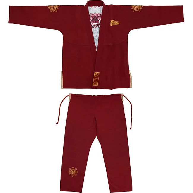 Женское кимоно FAIRTEX BJJ4 Gi Sida Burgundy