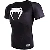 Компресійна футболка Venum Contender 3.0 T-shirt Short Sleeves Black/White