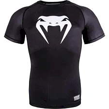 Компресійна футболка Venum Contender 3.0 Black/White
