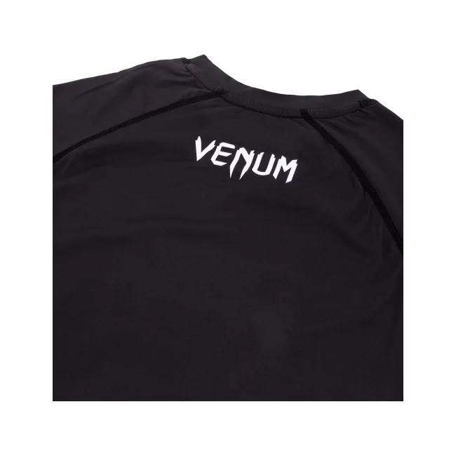 Компресійна футболка Venum Contender 3.0 T-shirt Short Sleeves Black/White