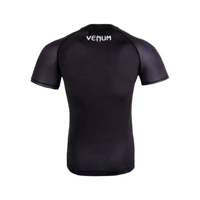 Компресійна футболка Venum Contender 3.0 T-shirt Short Sleeves Black/White
