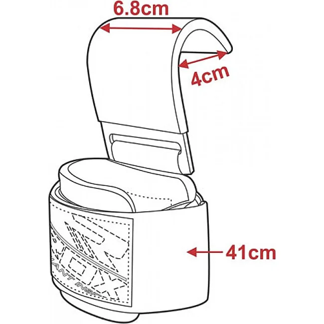 Крюки для турника RDX Neoprene