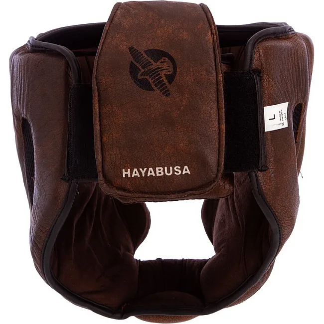 Шлем боксерский с полной защитой кожаный HAYABUSA Kanpeki VL-5781