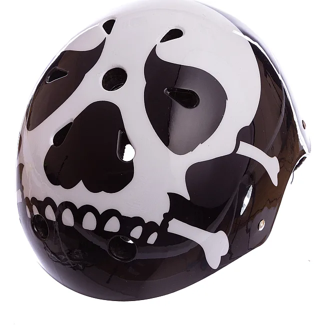 Шлем для спорта Котелок ZELART SKULL SK-5616-015 (56-58см)