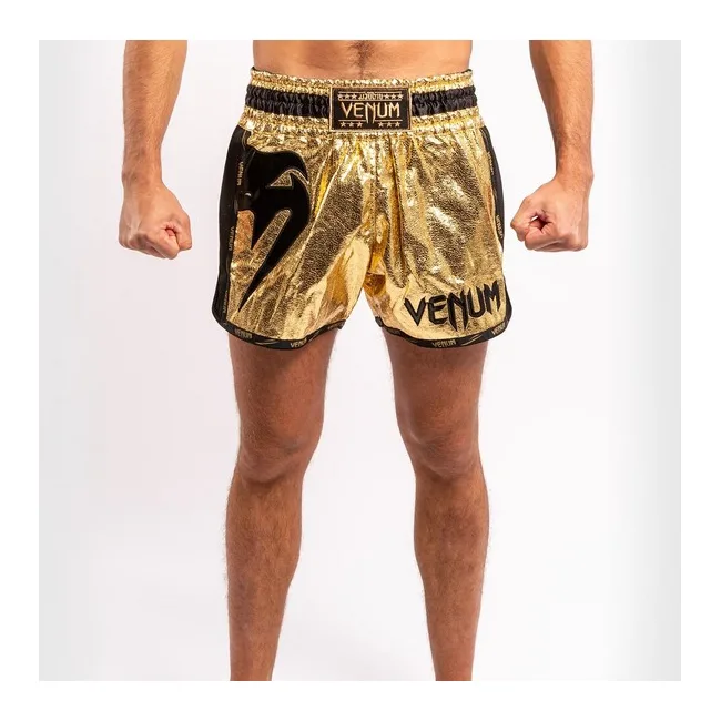 Шорты для тайского бокса VENUM Giant Foil Gold Black