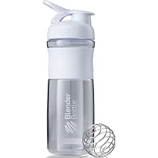 Спортивный шейкер-бутылка BLENDERBOTTLE SportMixer Flip 28oz/820мл White