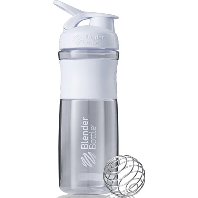 Спортивный шейкер-бутылка BLENDERBOTTLE SportMixer Flip 28oz/820мл White