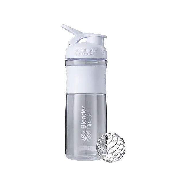 Спортивный шейкер-бутылка BLENDERBOTTLE SportMixer Flip 28oz/820мл White