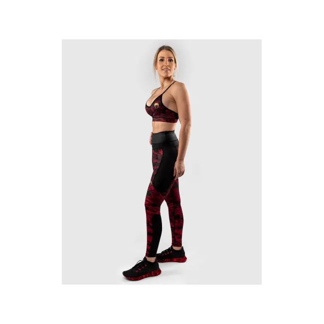 Спортивный топ VENUM Defender Sport Bra Black Red