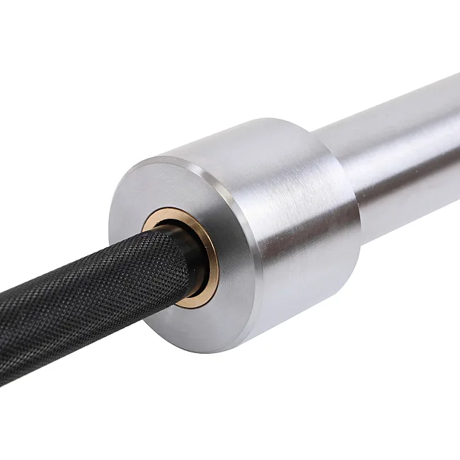 Гриф прямой для становой тяги хромированный Олимпийский Texas Deadlift Bar ZELART TA-7120