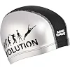 Шапочка для бассейна текстильная MADWAVE Husky Evolution M058412 (Серебряный)