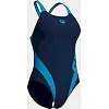 Купальник закритий для жінок Arena STRIPEFLO SWIMSUIT SWIM PRO BA синій, блакитний (для жінок)