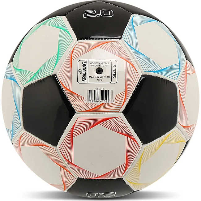 Футбольный мяч SPALDING 2.0 66004Z (Белый-черный)