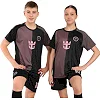 Футбольная форма детская с символикой клуба INTER MIAMI MESSI 10 гостевая 2026 SP-SPORT CO-7359 (Черный-розовый)