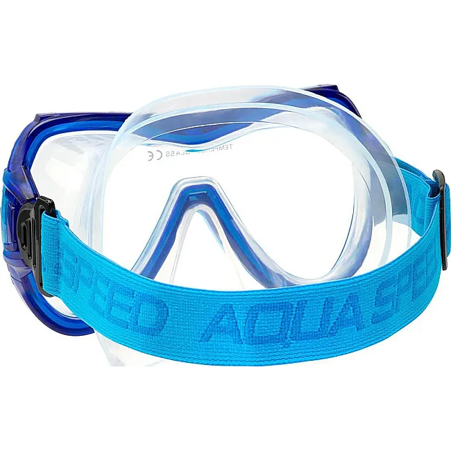 Маска для дайвінгу Aqua Speed RAY FS 61101 синій One Size