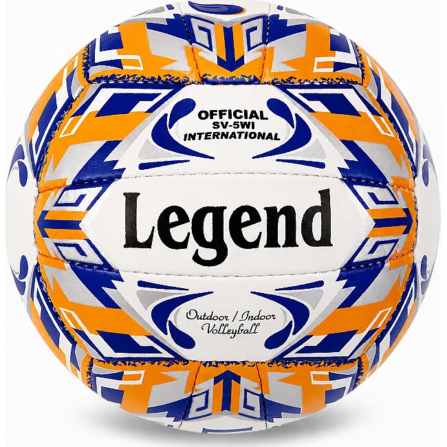 Волейбольный мяч LEGEND VB-3125 (Белый-синий-оранжевый)