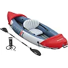 Надувной каяк Bestway Hydro-Force Rapid X1 290 x 91 см, сине-красный.
