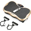 Вібраційна платформа GYMTEK XP500, чорно-золотиста