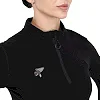 Спортивна жіноча кофта на блискавці флісова JOMA EXPLORER 902909-100 (Чорний)