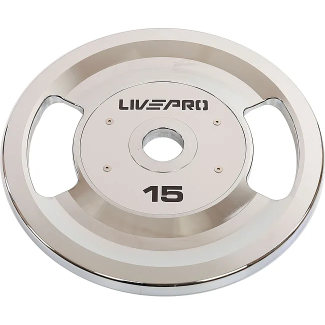 Блины диски стальные 2 Handle металлическая втулка LiveUp LP8338-15 ø51мм 15кг
