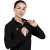 Спортивна жіноча кофта на блискавці флісова JOMA EXPLORER 902909-100 (Чорний)