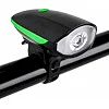 Фара для велосипеда передняя (фонарик) с USB зарядкой SP-SPORT 7588-B (Синий)