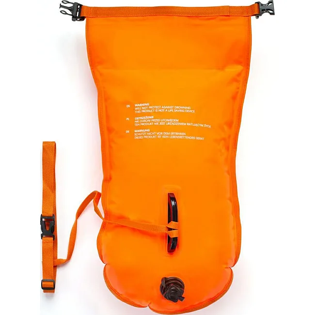 Буй для плавания Aqua Speed OPEN WATER SWIM BUOY 17L 63227 оранжевый 37 x 72 см