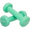 Гантели для фитнеса виниловые ZELART Beauty TA-5225-0_5 2шт 0,5кг (Мятный)