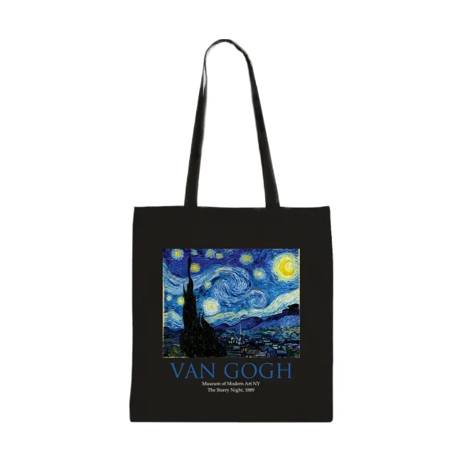 Экошопер BookOpt ВК4062 VAN GOGH «Звездная ночь» Черный