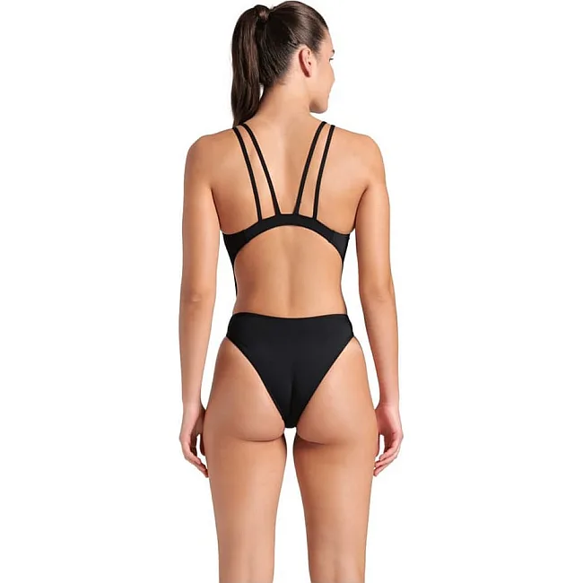Купальник закрытый для женщин Arena SWIMSUIT TECH MULTI SOLID черный