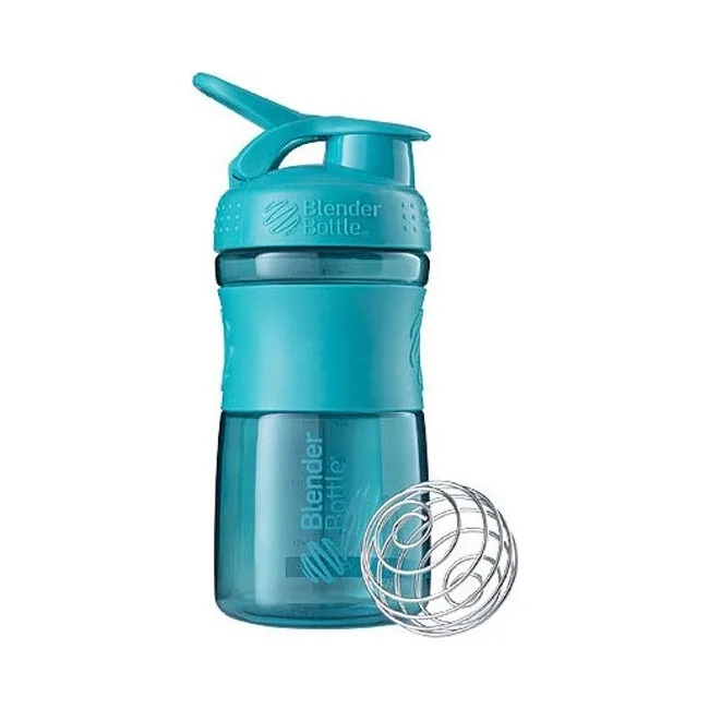Спортивный шейкер-бутылка BLENDERBOTTLE SportMixer Flip 20oz/590ml Teal