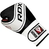 Детские боксерские перчатки RDX 4B Robo Kids White/Black 6 унций (капа в комплекте)