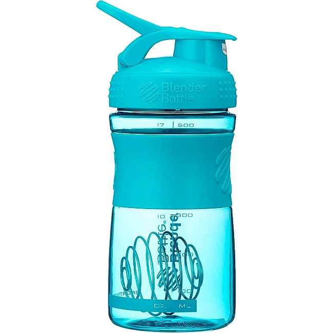 Спортивный шейкер-бутылка BLENDERBOTTLE SportMixer Flip 20oz/590ml Teal