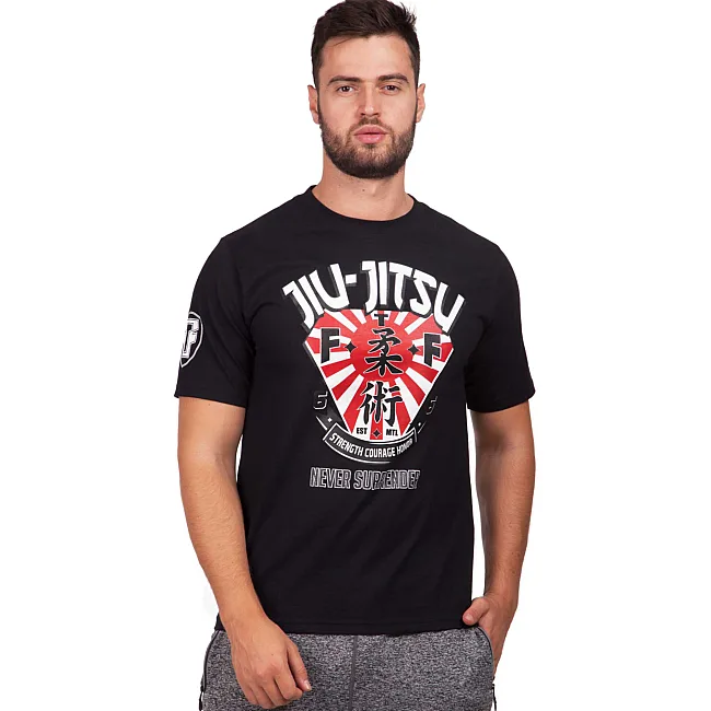Футболка мужская JIU-JITSU JJ-40 (Черный)