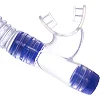 Набір для плавання маска з трубкою ZELART
 M166-SN52-PVC (Синьо-сірий-прозорий)