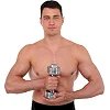 Стальна гантель розбірна
 хромована ZELART
 TA-5451-5 1шт 5кг хром