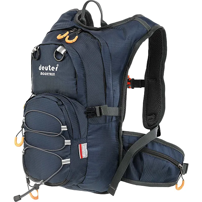 Велорюкзак спортивный с жесткой спинкой DEUTER GA-802 13л (Темно-синий)
