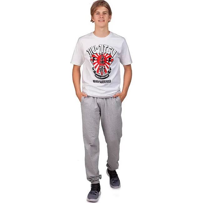 Футболка мужская JIU-JITSU JJ-40 (Белый)