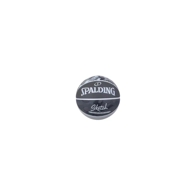 Мяч баскетбольный SPALDING Sketch Jump Ball серый 7