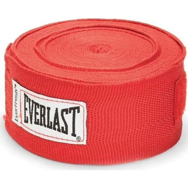 Бинти Everlast PRO STYLE HAND WRAPS 180 X2 червоний 180 (457,2см)