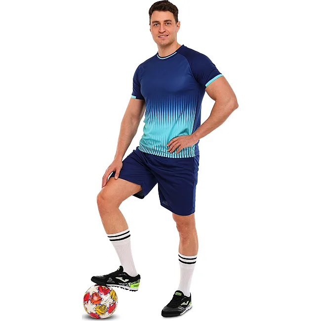 Футбольная форма
 комплект футболка и шорты LIDONG D8861 4XS-XXL (Салатовый-черный)