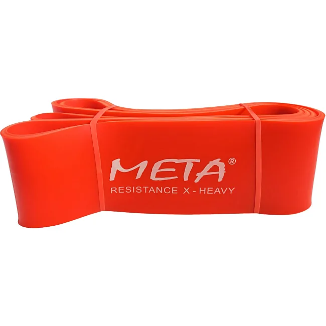 Резинка-петля силовая META Elastic power band x-heavy оранжевый 8,3х208 см