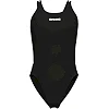 Купальник закрытый для женщин Arena SWIMSUIT TECH MULTI SOLID черный