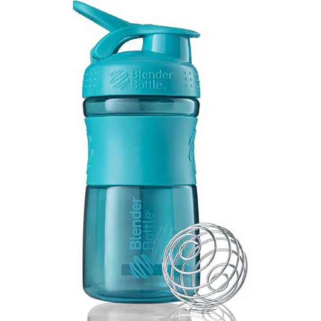 Спортивный шейкер-бутылка BLENDERBOTTLE SportMixer Flip 20oz/590ml Teal