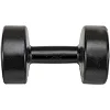 Гантель для фитнеса с PE покрытием ZELART
 TA-4759-2 1шт 2кг (Черный)