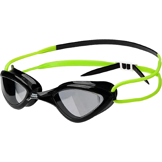 Очки для плавания взрослые MADWAVE
 RAPID COMP L M048101 (Черный)