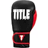 Боксерские перчатки TITLE Boxing Dynamic Strike Black/Red (бинты 4м. в комплекте)