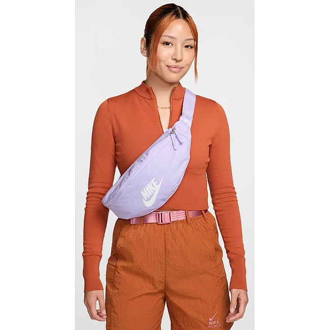 Сумка на пояс Nike NK HERITAGE WAISTPACK - FA21 3L фіолетовий 41х10х15 см