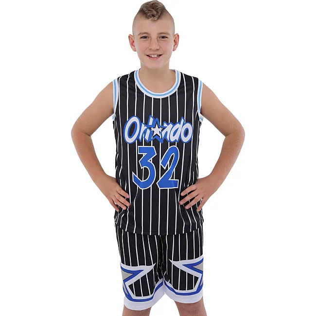 Детская баскетбольная форма
 NBA клуб Orlando Magic 32 BA-9827 (Черный-белый)